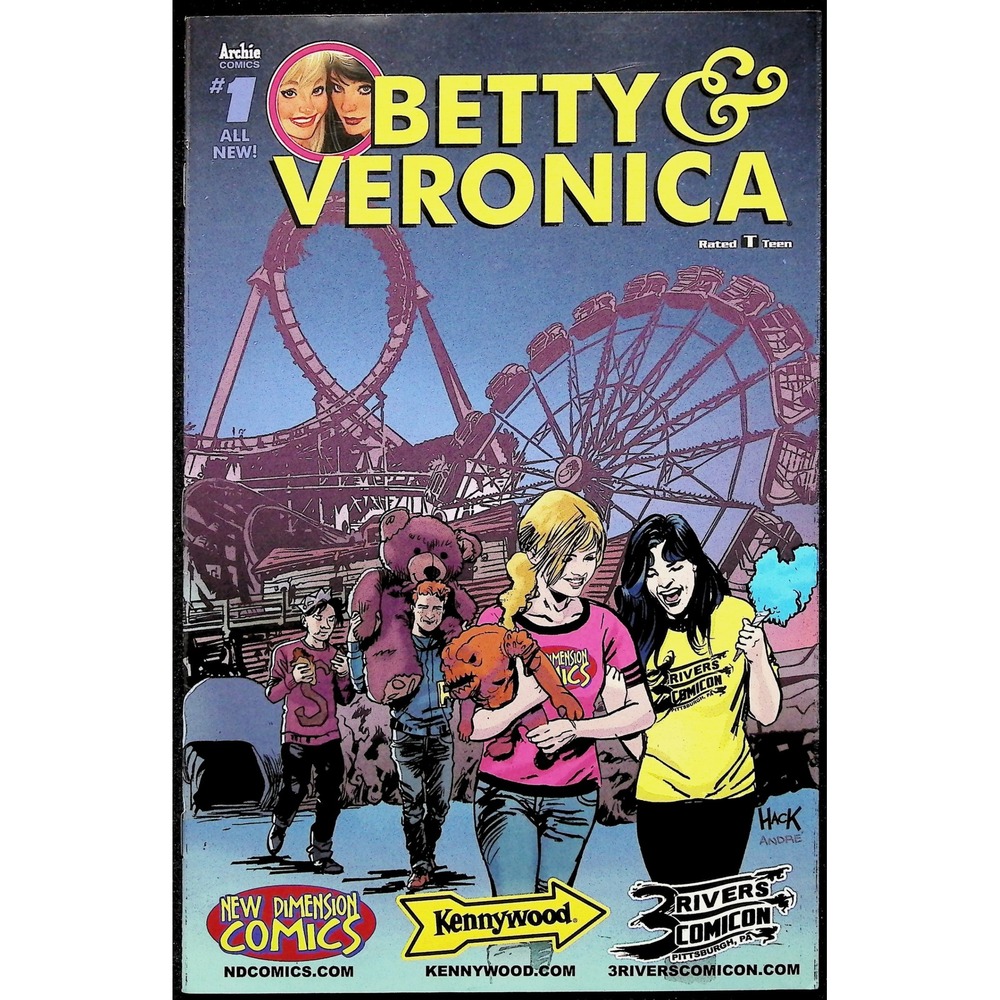 Archie Comics Lot Americana Best of Eighties Book 2 Betty & Veronica #1 Variant - Picture 3 of 5